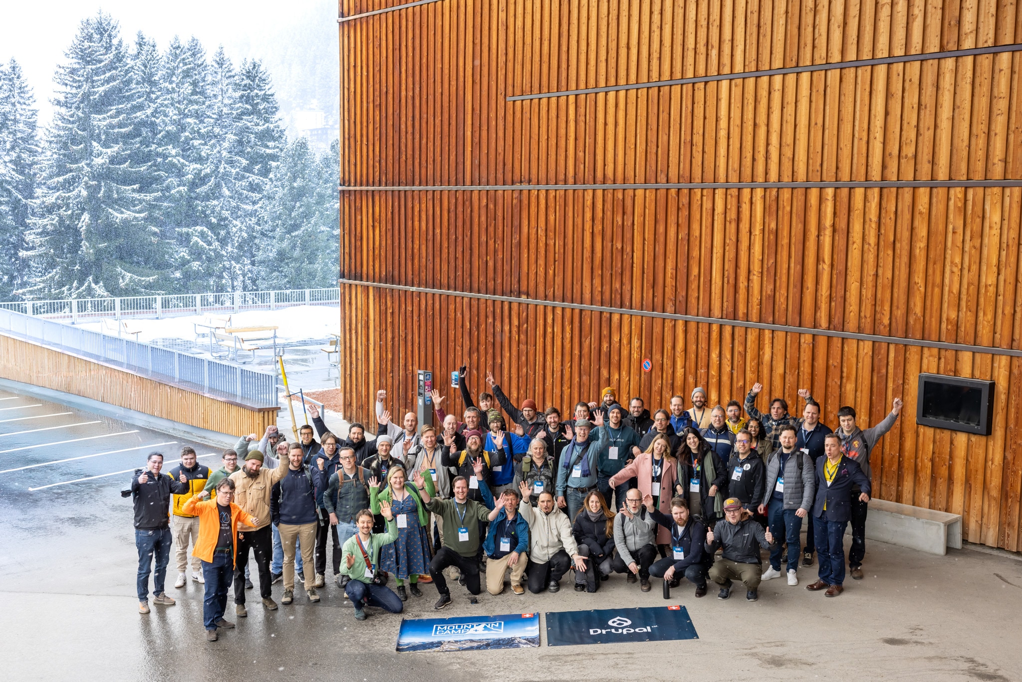 Drupal Mountain Camp 2025 Attendees Group Photo