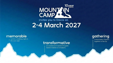 Mountain Camp 10th Anniversary promotional slide.